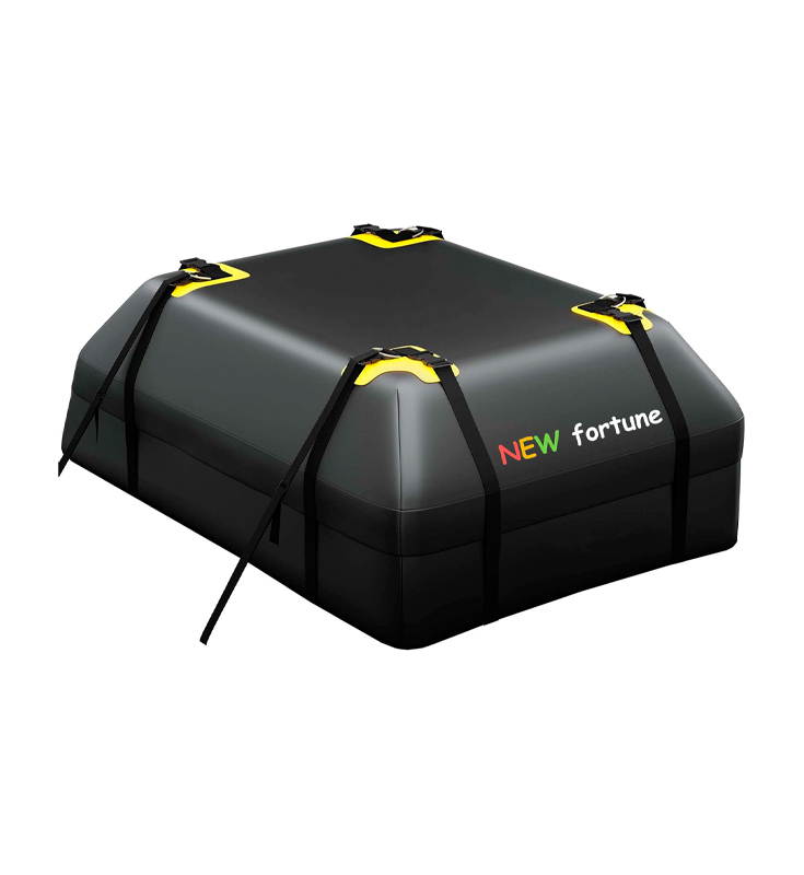 FO-12 15 Cubic Foot 500D PVC Venkovní odolný vodotěsný nákladní vak na střechu auta